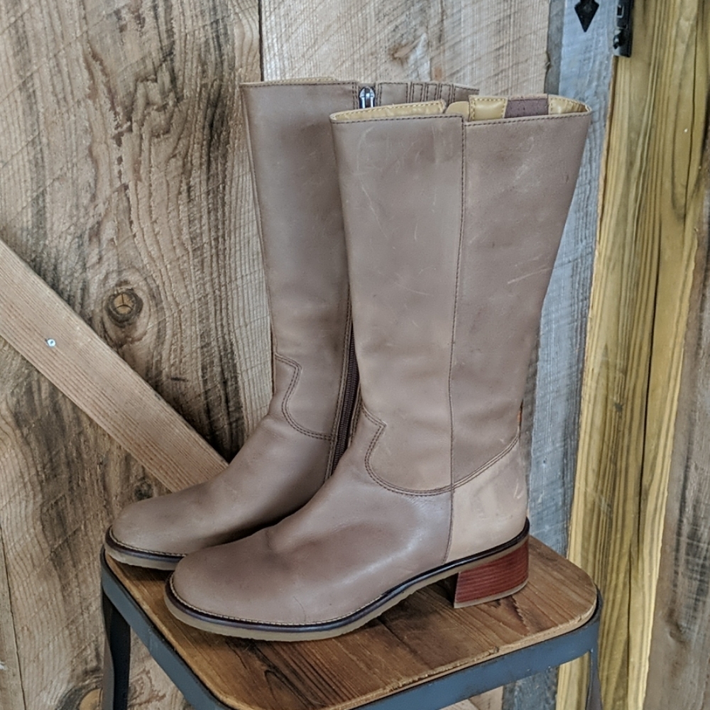 R leather boots brazil